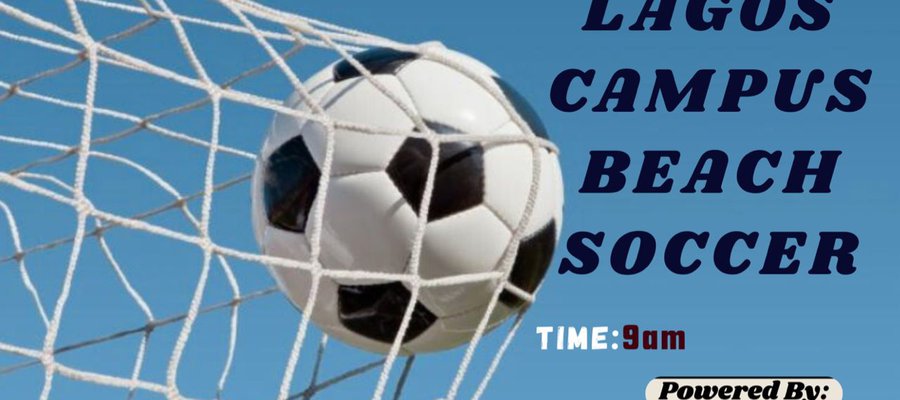 Lagos Campus Beach Soccer tournament